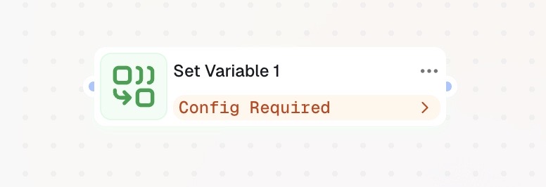Set Variable Node